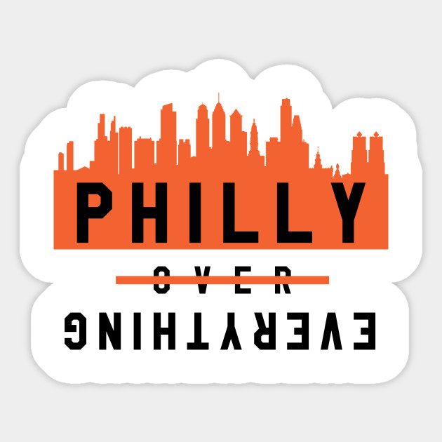 Philly over Everything - White/Orange